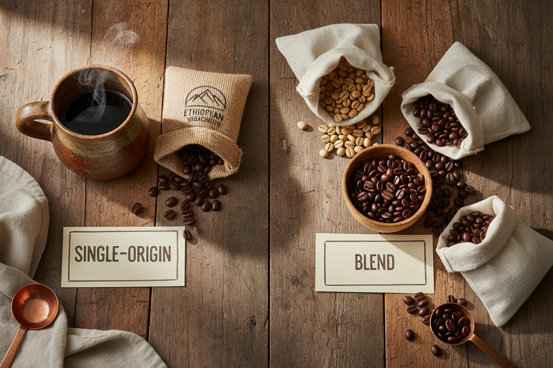 Single-Origin vs. Blended Coffee — What's the Difference?