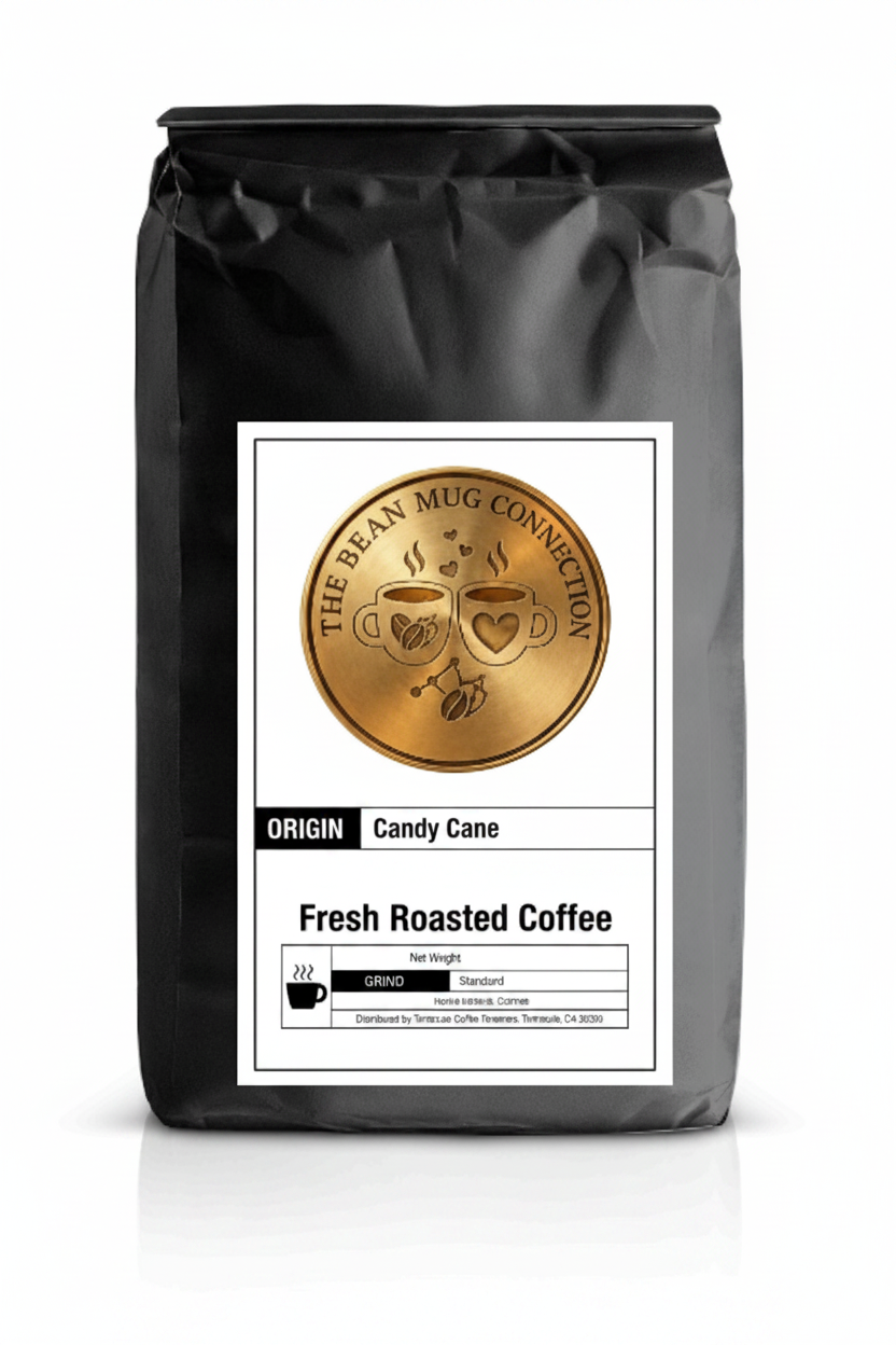 Candy Cane Coffee Bag