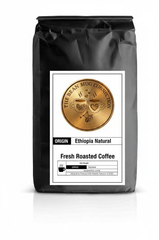 Ethiopia Natural Coffee Bag
