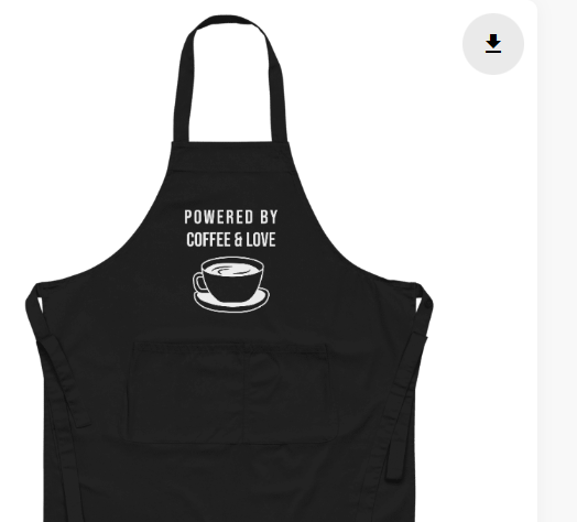 The Powered by Coffee & Love — Signature Professional Apron